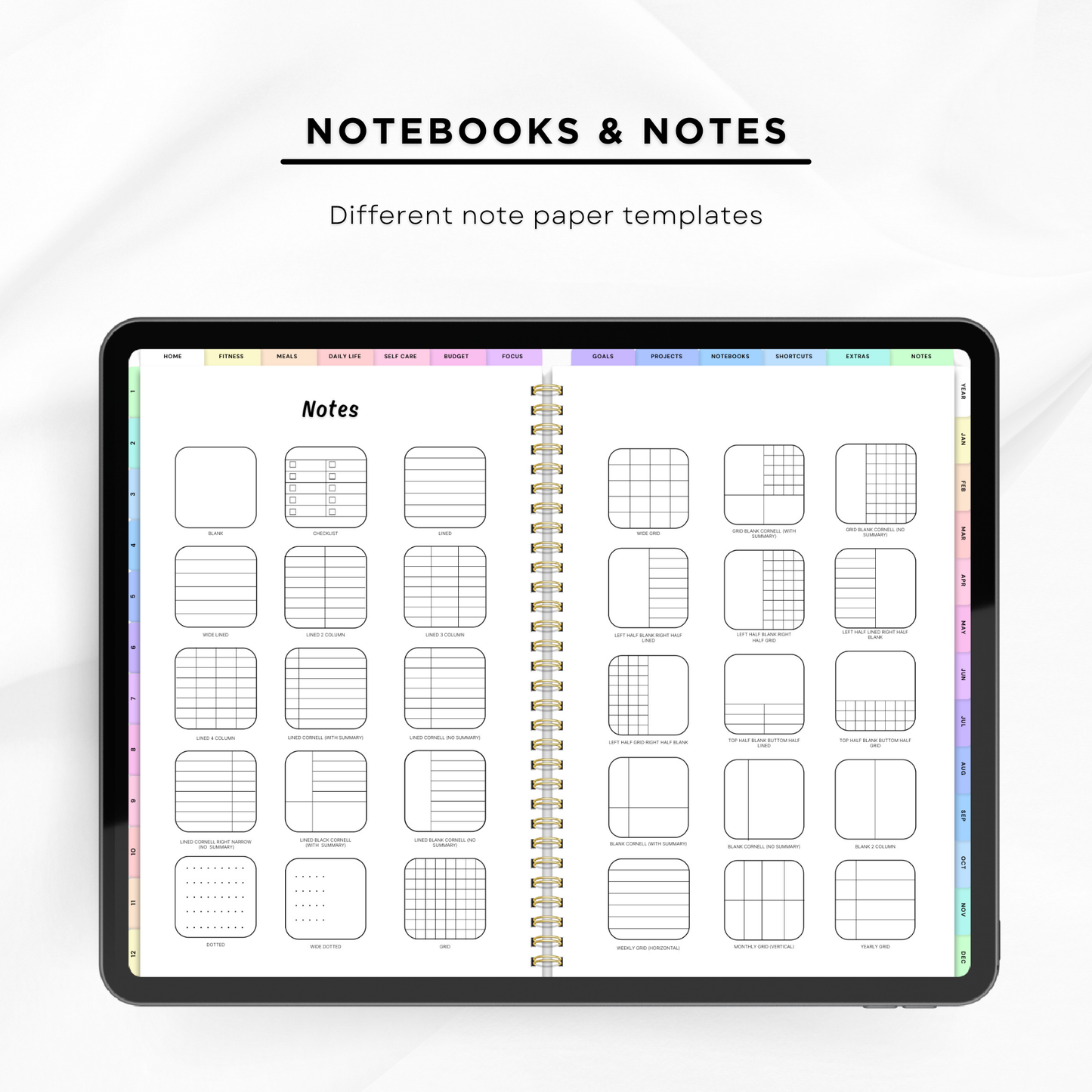 All in one Digital Planner 2025