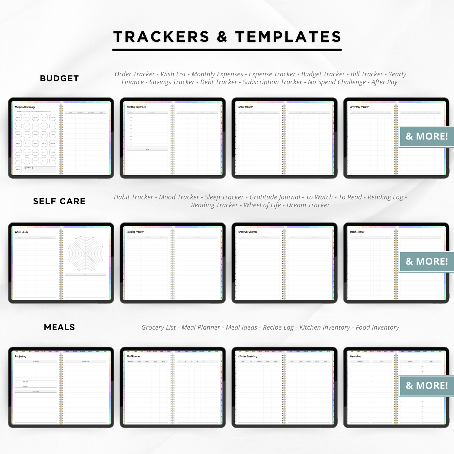All in one Digital Planner 2025